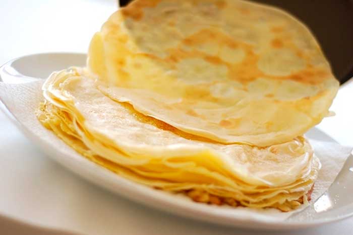 massa do crepe