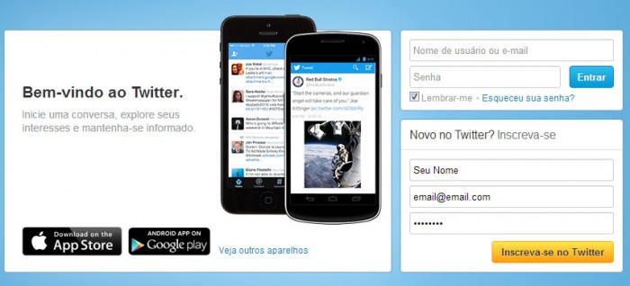 Como Fazer um Twitter