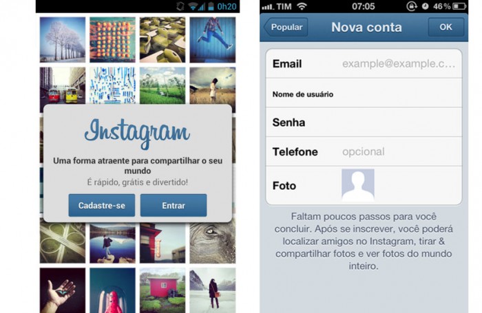 Como Fazer Instagram