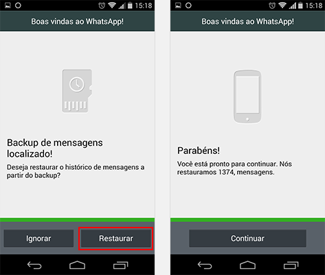 Como Recuperar Mensagens do WhatsApp