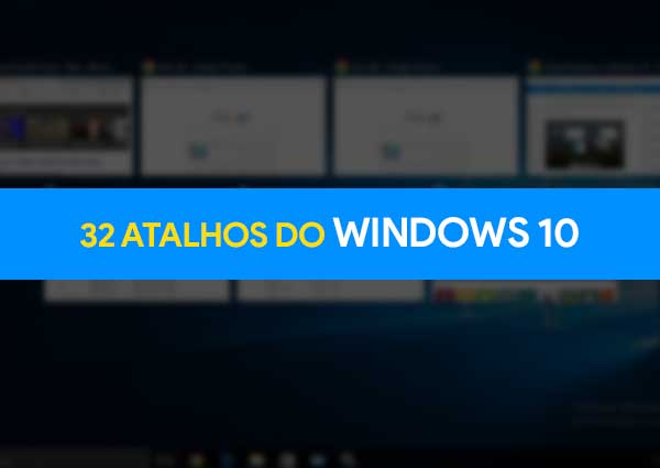 atalhos de teclado