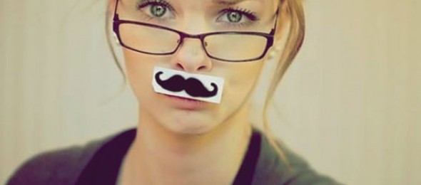 bigode feminino