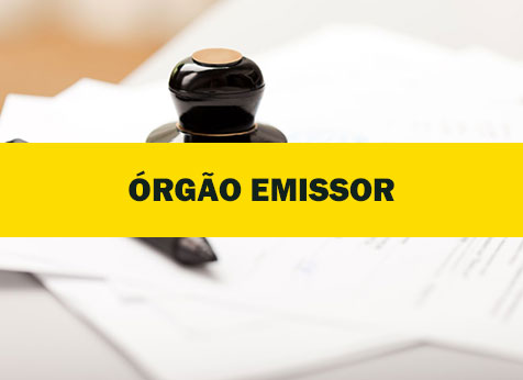 órgão emissor